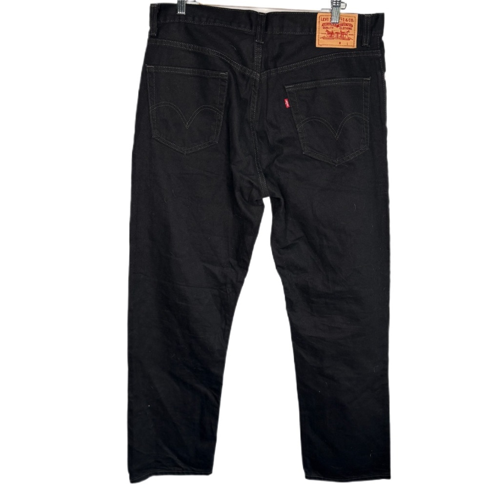 Black Levis 505 36/32 Regular Fit - Picture 5 of 9